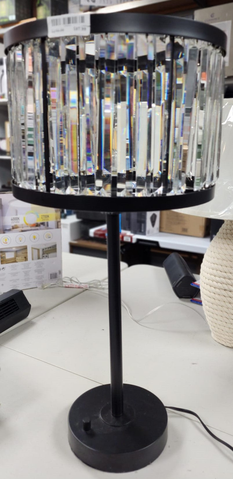 Cheila Modern Crystal Table Lamp