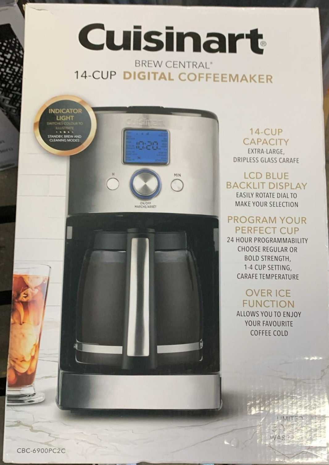 Cuisinart 14 cup coffeemaker