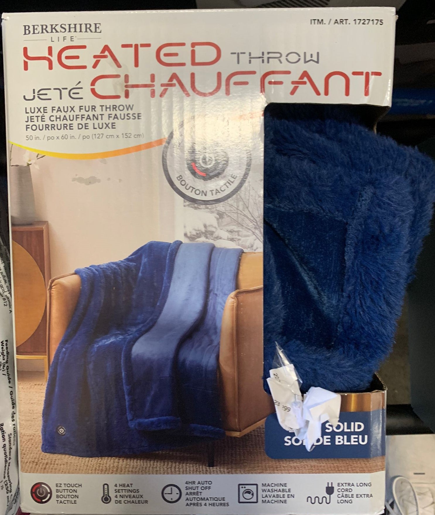 BERKSHIRE HEATED THROW BLANKET