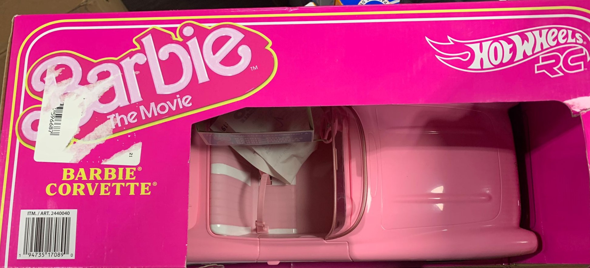 HW BARBIE MOVIE RC HOT WHEELS (Toy)