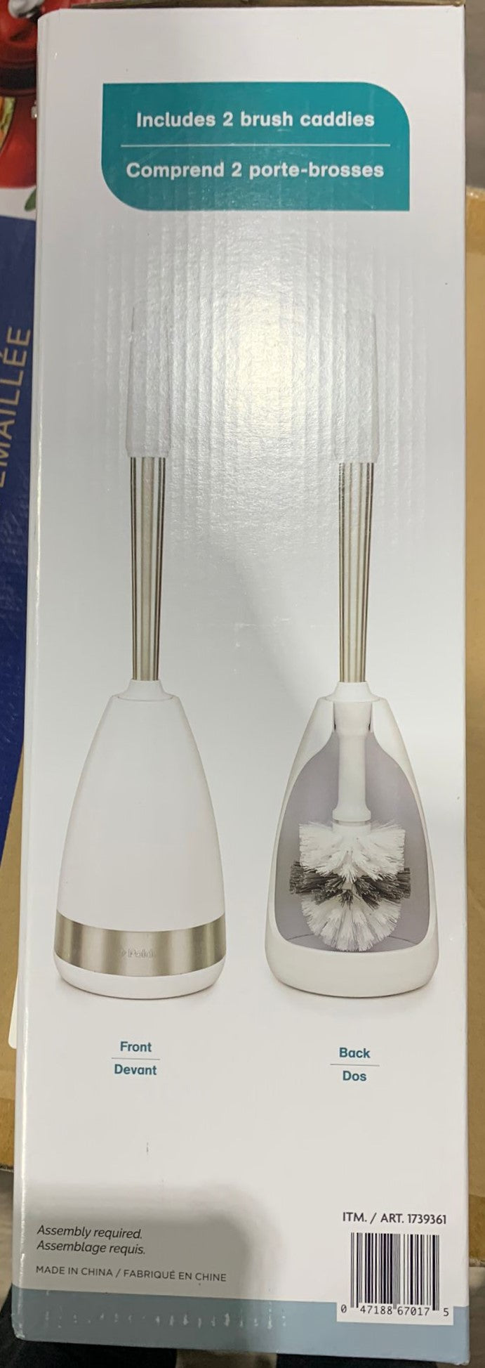 Polder Ring Toilet Brush Caddy