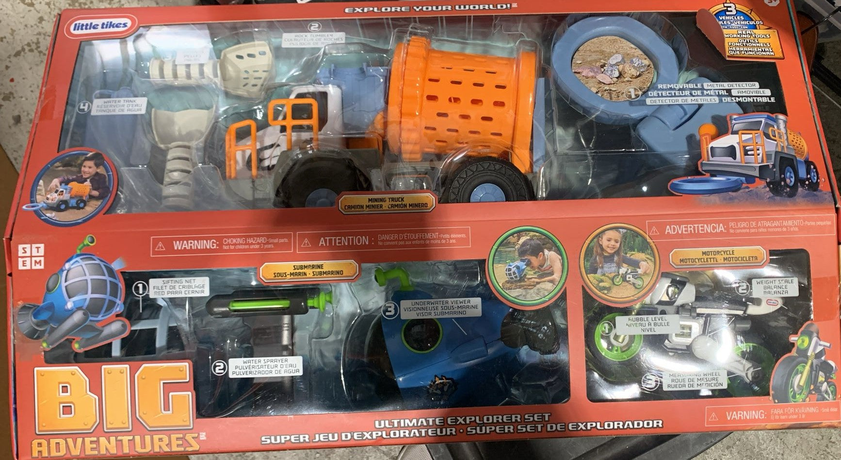 LITTLE TIKES BIG ADVENTURES 3-PACK ASSORTMENT