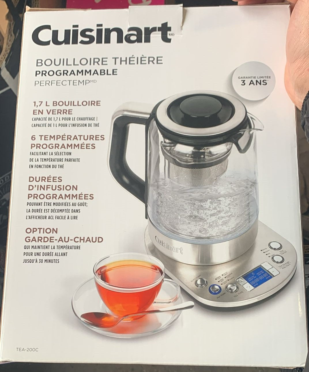 Cuisinart PERFECTEMP Programmable Tea Steeper and Kettle