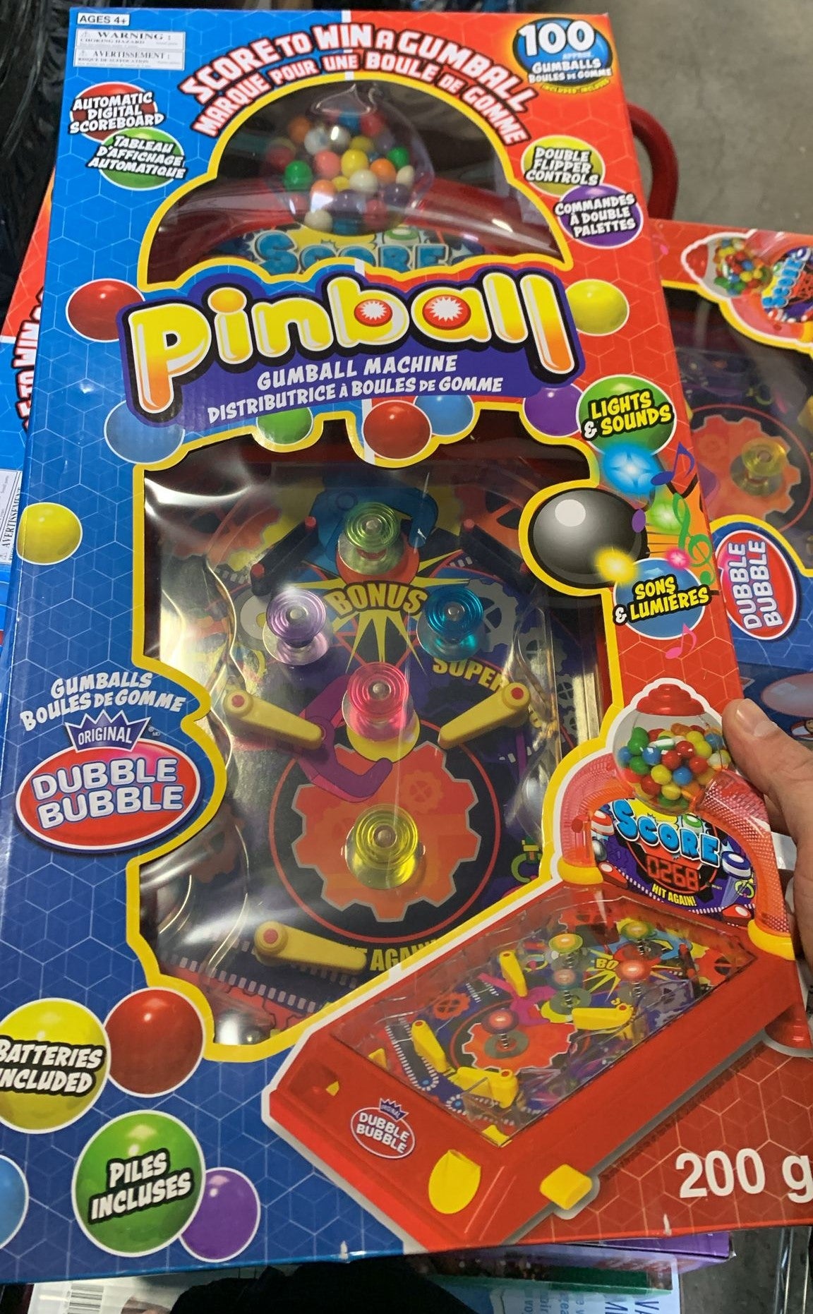 DUBBLE BUBBLE PINBAL MACHINE