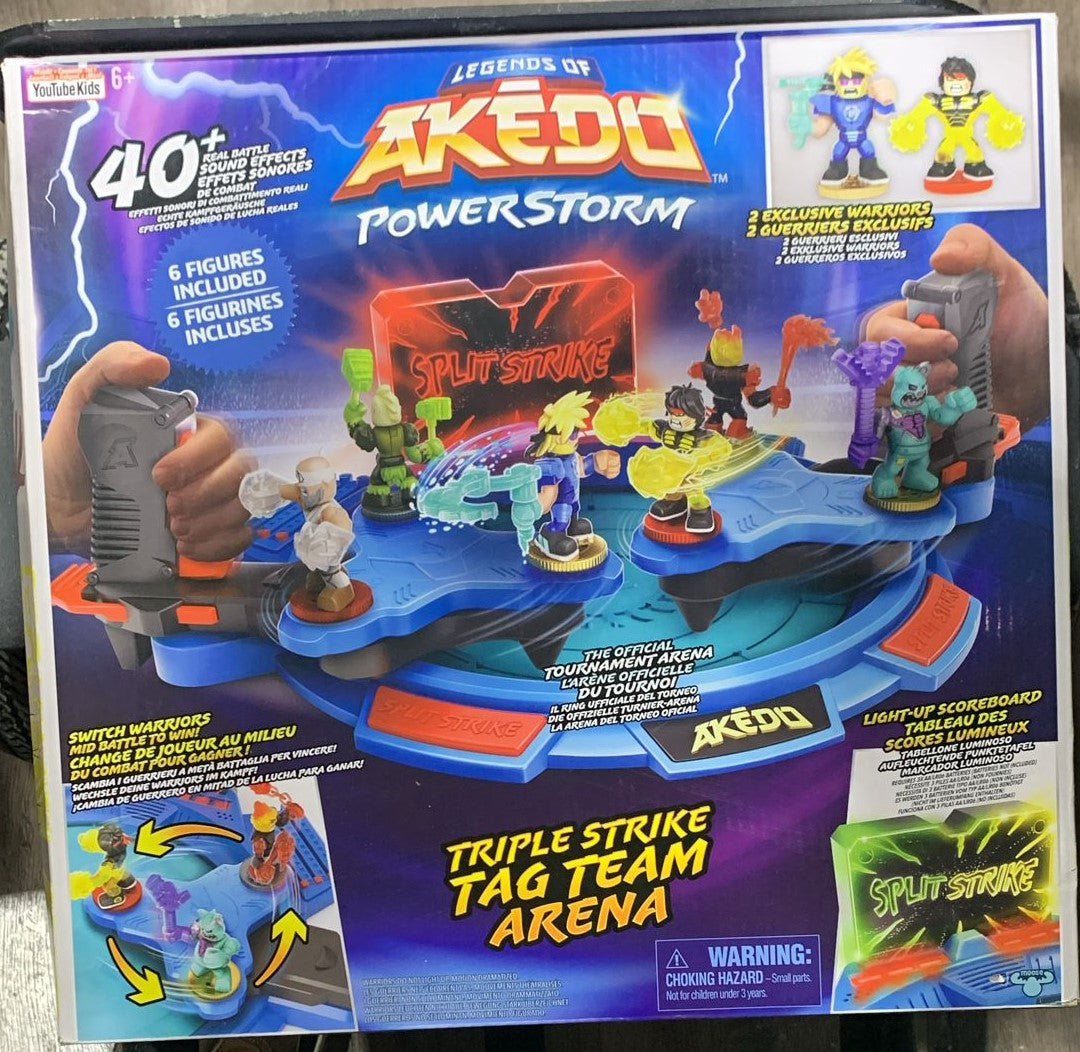 MOOSE TOYS AKEDO TAG TEAM ARENA