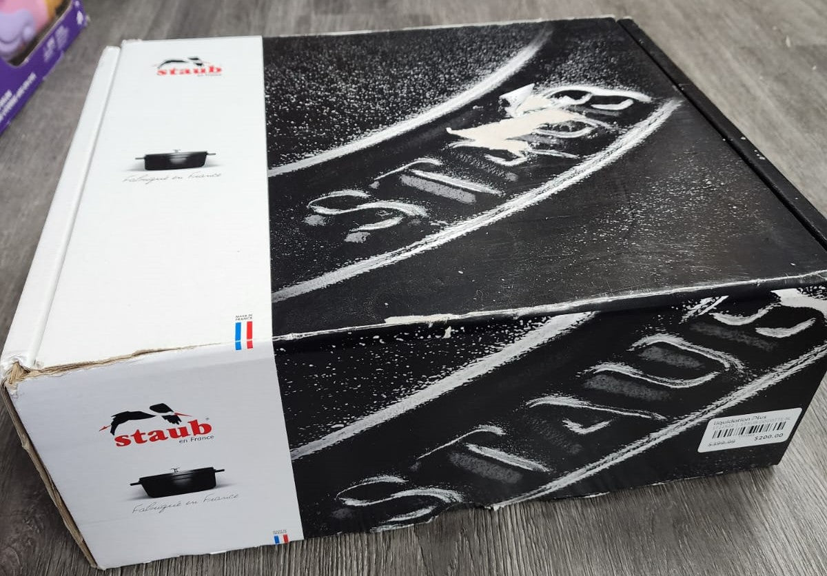 STAUB Cocotte 8L cast iron oval Cocotte