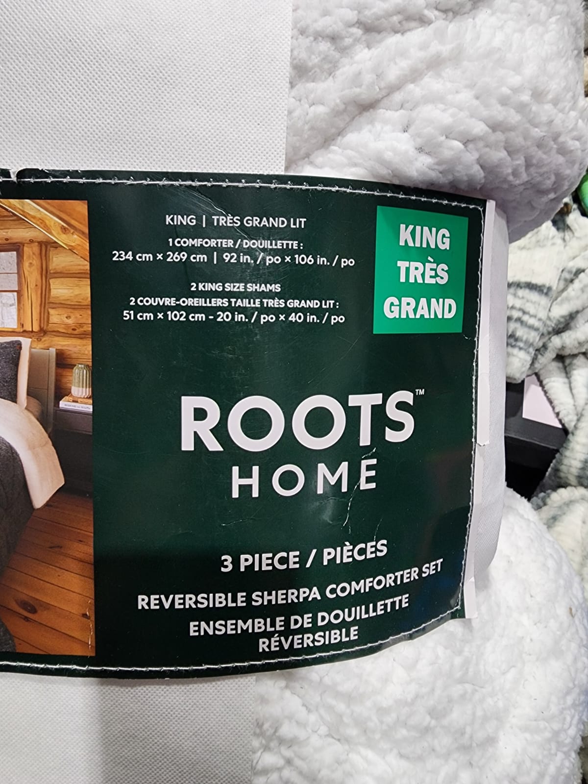 ROOTS COMFORTER 3PC