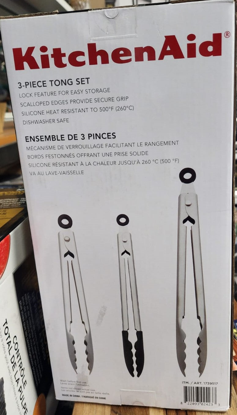 KITCHEN AID 3PK TONG