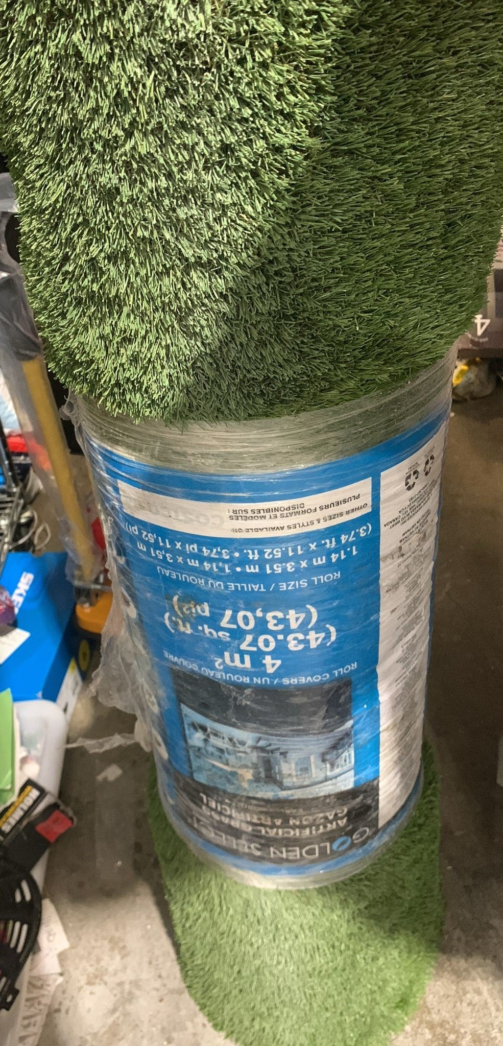 GOLDEN SELECT BARLEY Artificial Grass 3.51 m x 1.14 m