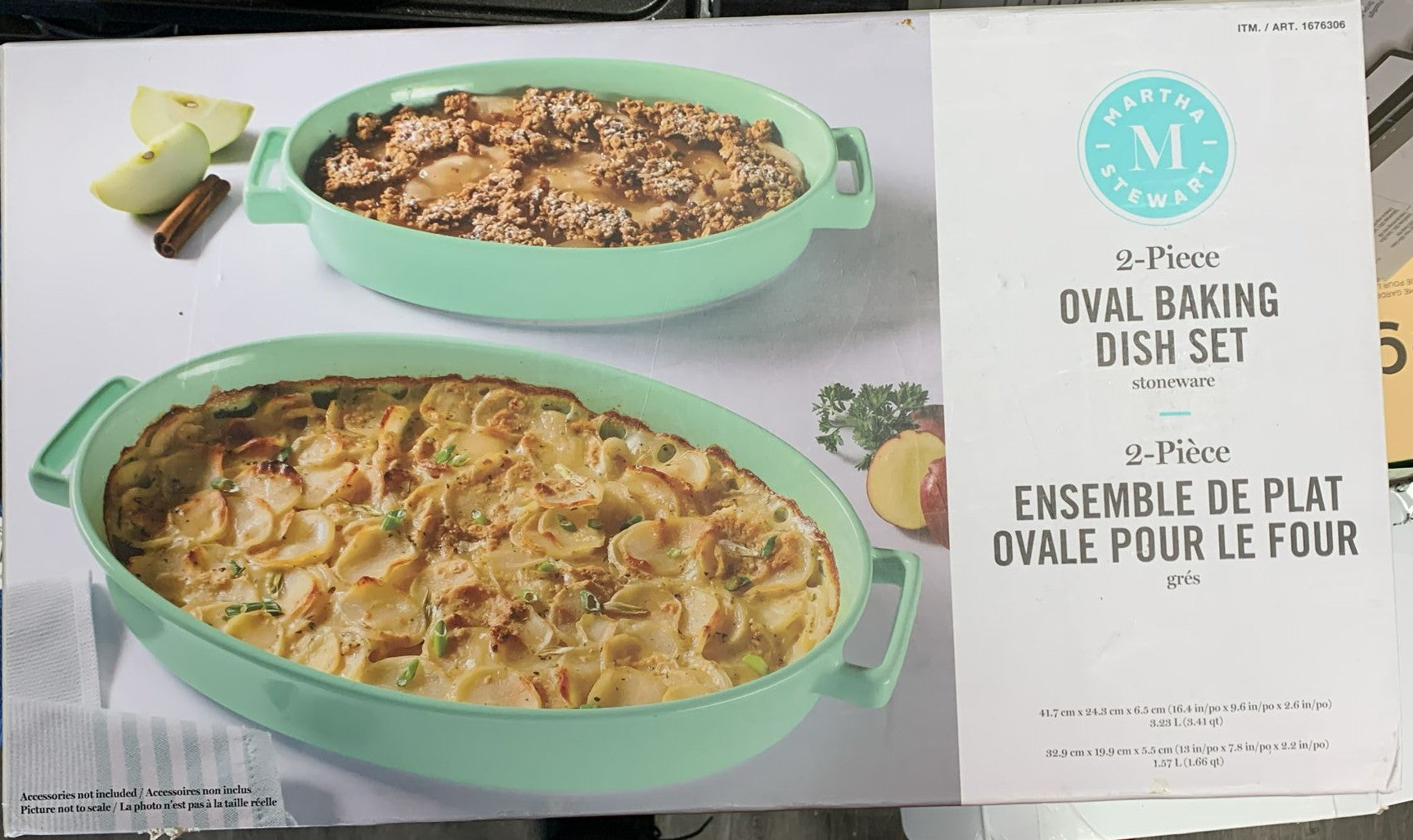 MS BAKEWARE SET 2 PIECE