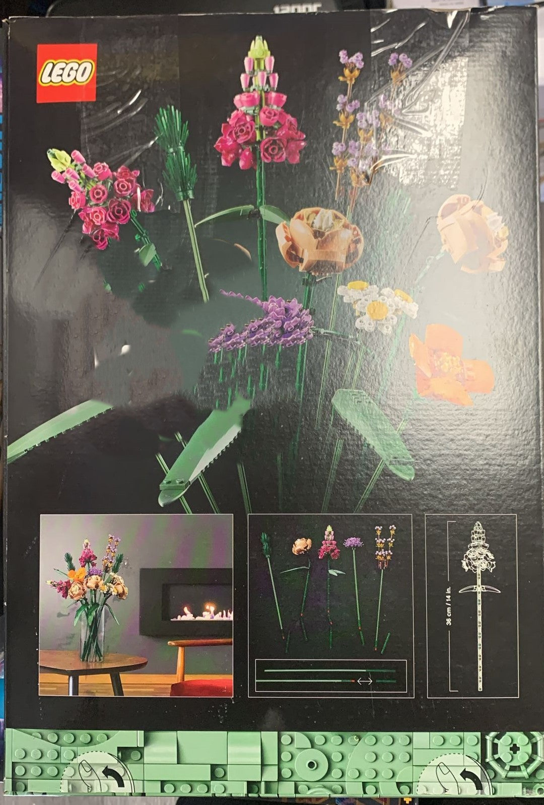 LEGO ICONS BOUQUET OF ROSES or FLOWER BOUQUET