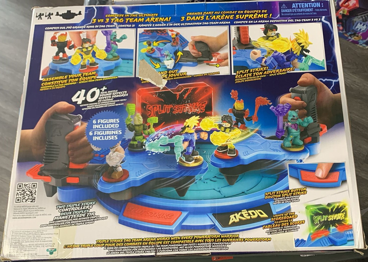 MOOSE TOYS AKEDO TAG TEAM ARENA