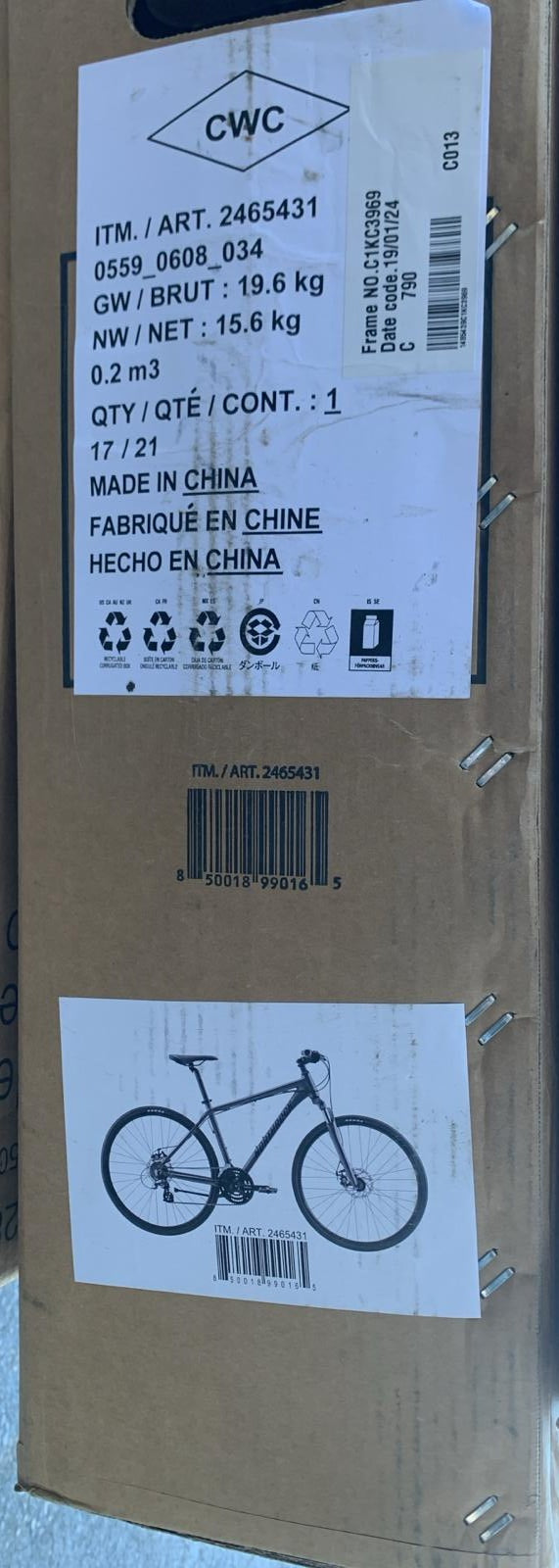 NORTHROCK CTM 700C BIKE