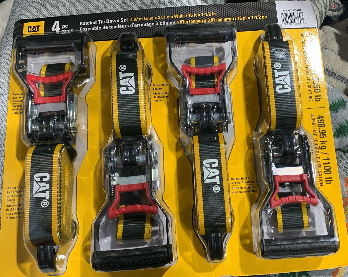 CAT RATCHET TIE DOWNS 4