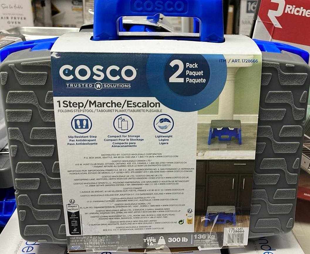 PLASTIC FOLDING STEP STOOL(S)