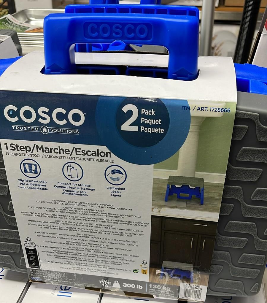 PLASTIC FOLDING STEP STOOL(S)