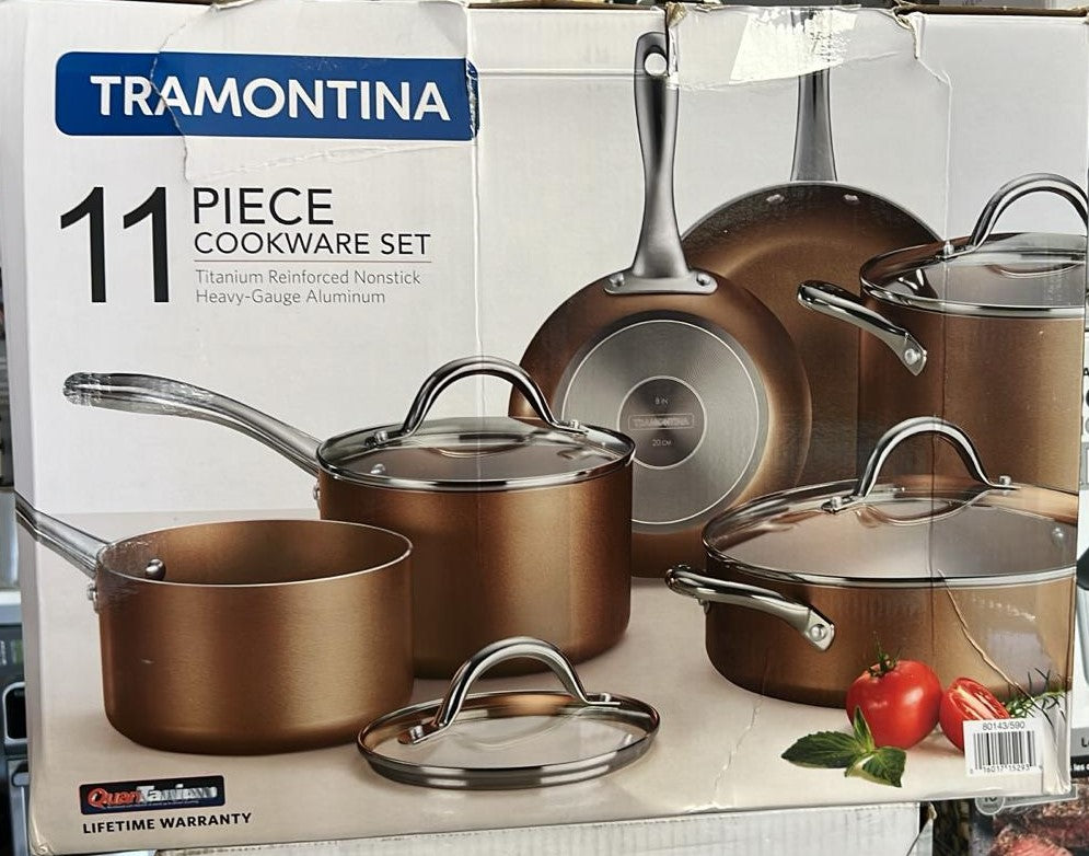 TRAMONTINA HA COOKWARE SET 11 PC