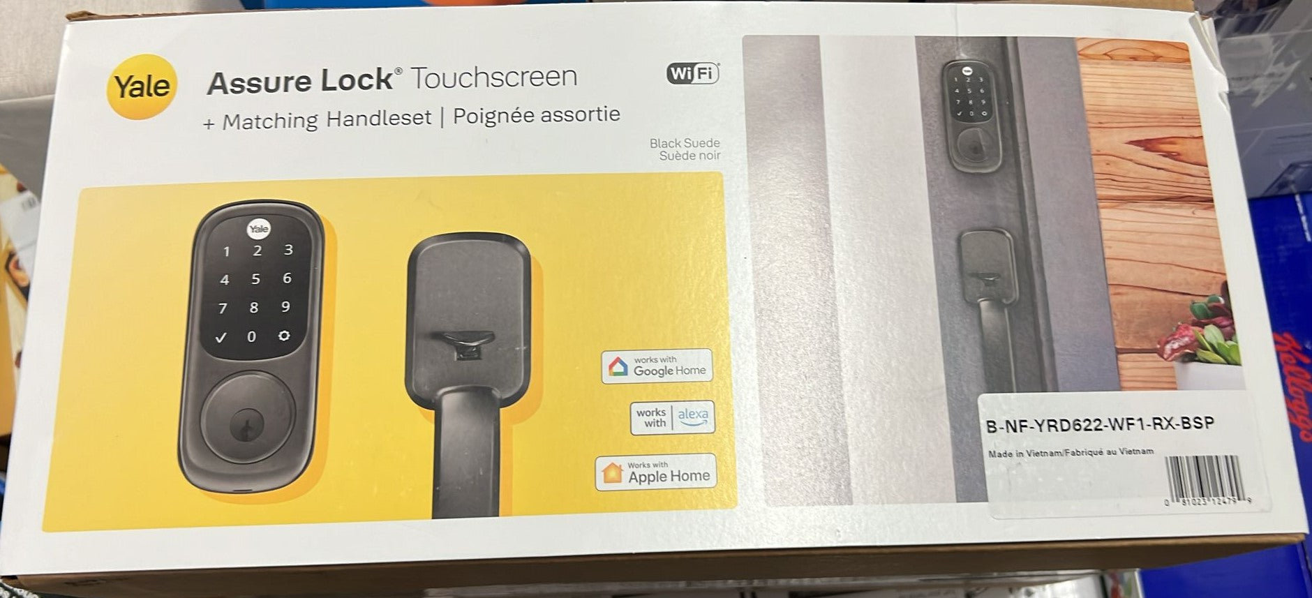 YALE ASSURE SMART LOCK RIDEFIELD HANDLESET