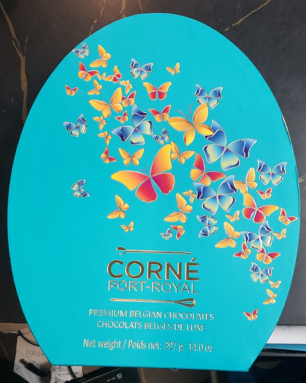 CORNE PORT ROYALE EGG SHAPED BOX