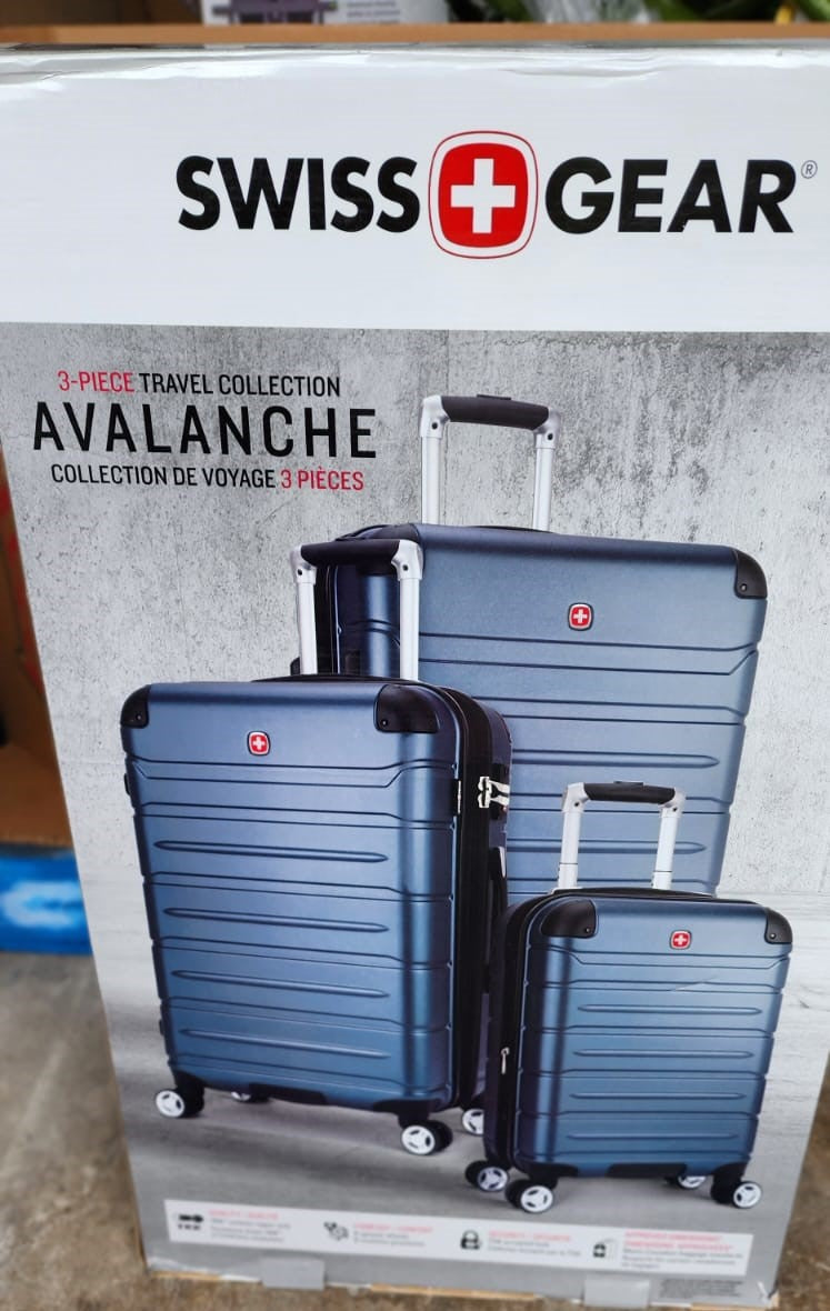 SWISS GEAR AVALANCHE 3-PC LUGGAGE SET