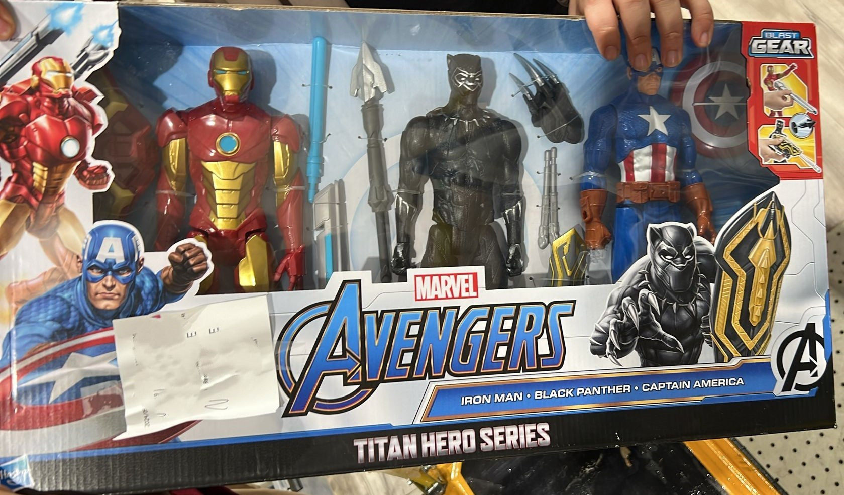 MARVEL TITAN HERO BLAST GEAR ASSORTMENT
