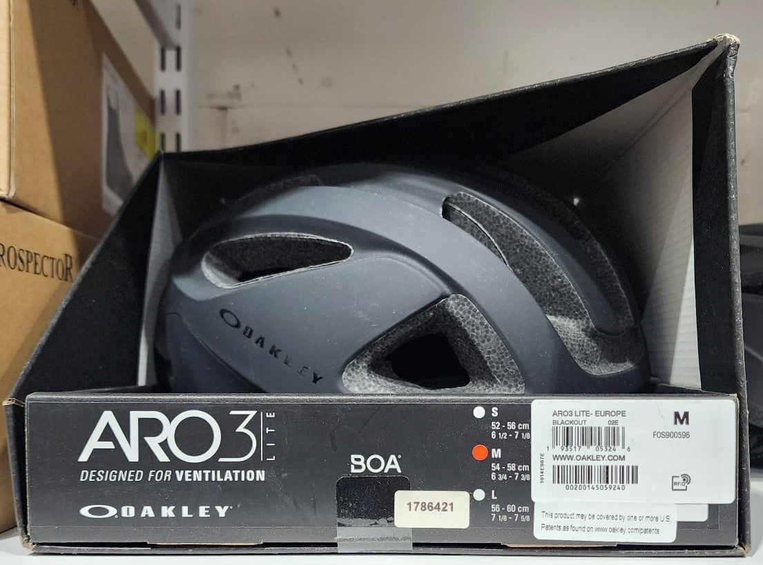 OAKLEY BIKE HELMET BLACK