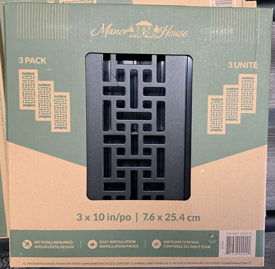 MH 3X10 FLOOR REGISTERS