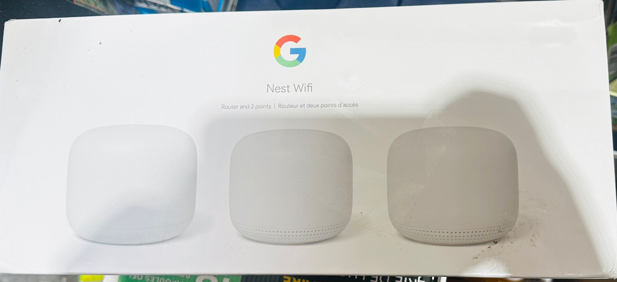 NEST WIFI ROUTER & 2 POINTS