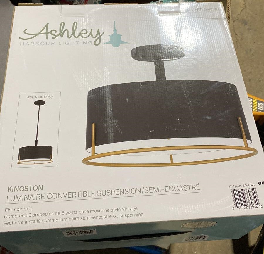 ASHLEY HARBOR CONVERTIBLE TO SEMI FLUSH