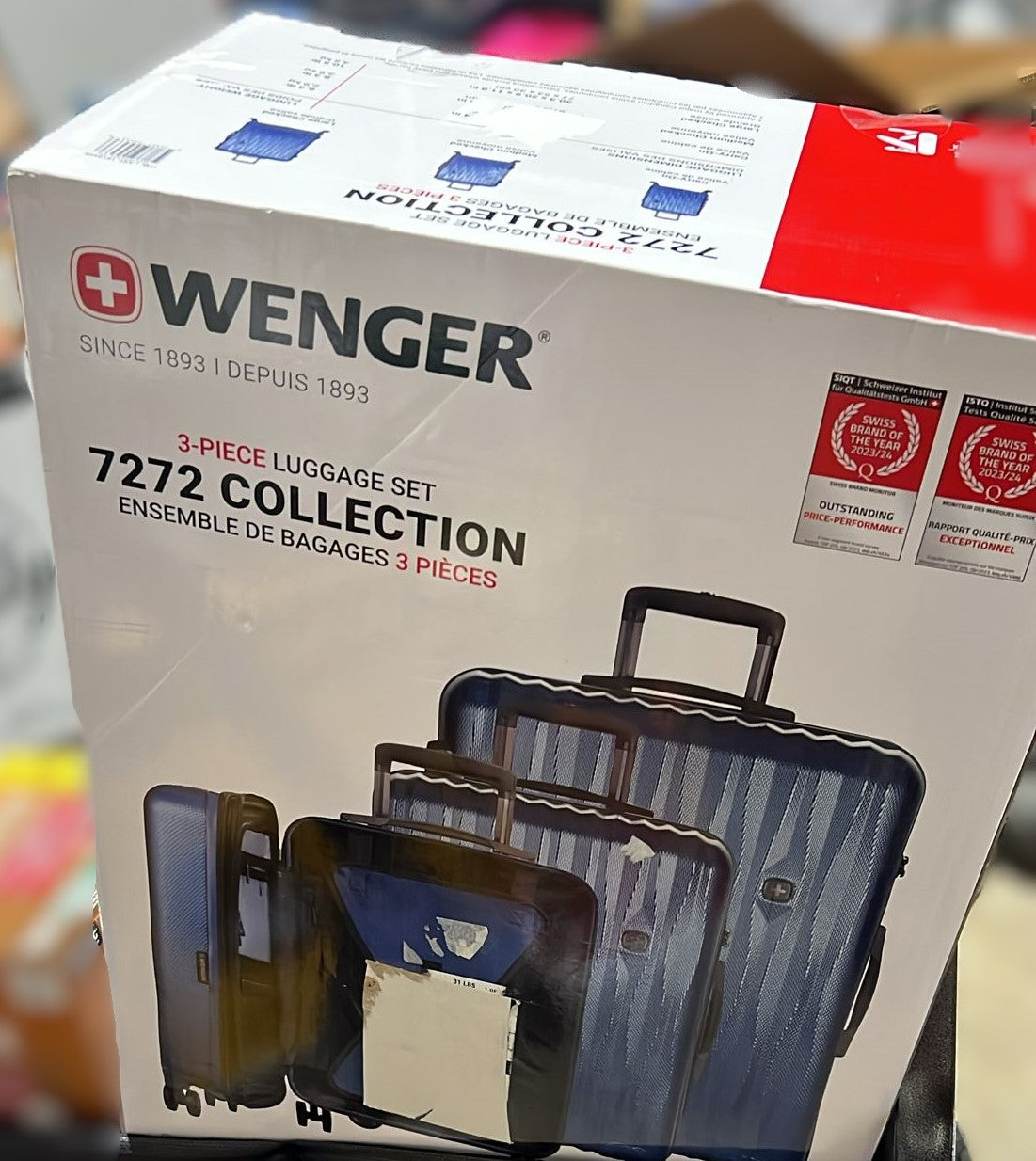 Wenger 3 piece Spinner Luggage Set