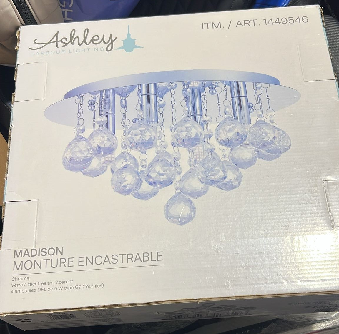 ASHLEY HARBOUR LED FLUSHMOUNT MADISON