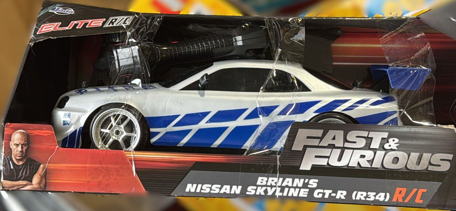1:10 Fast & Furious Drift RC- Nissan Skyline GTR (R34)