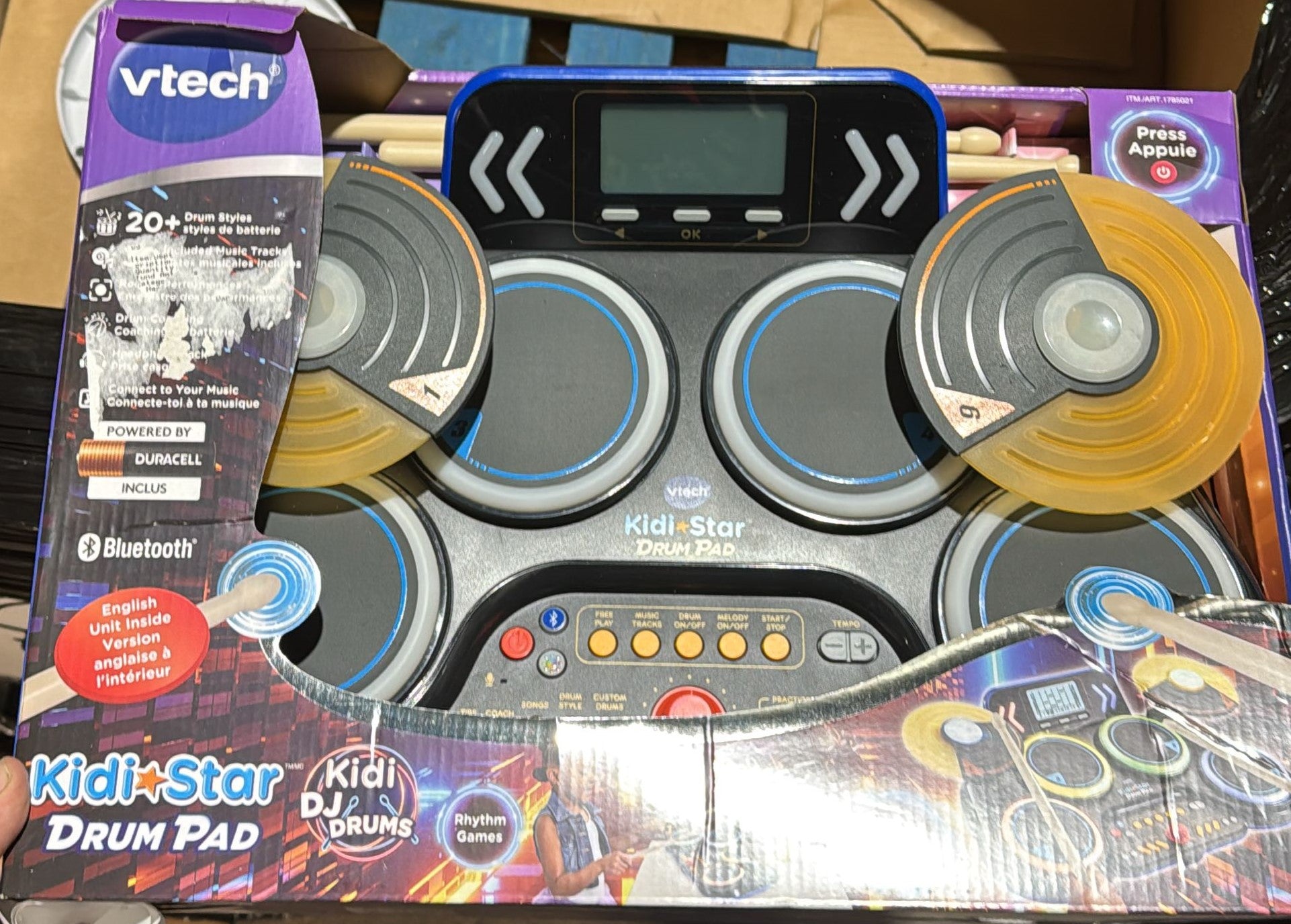 VTech Kidi Star Drum Pad - English Version
