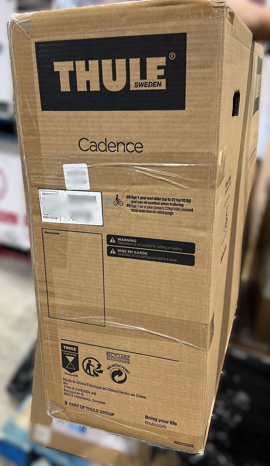 Thule Cadence 2 Seat Bike Trailer