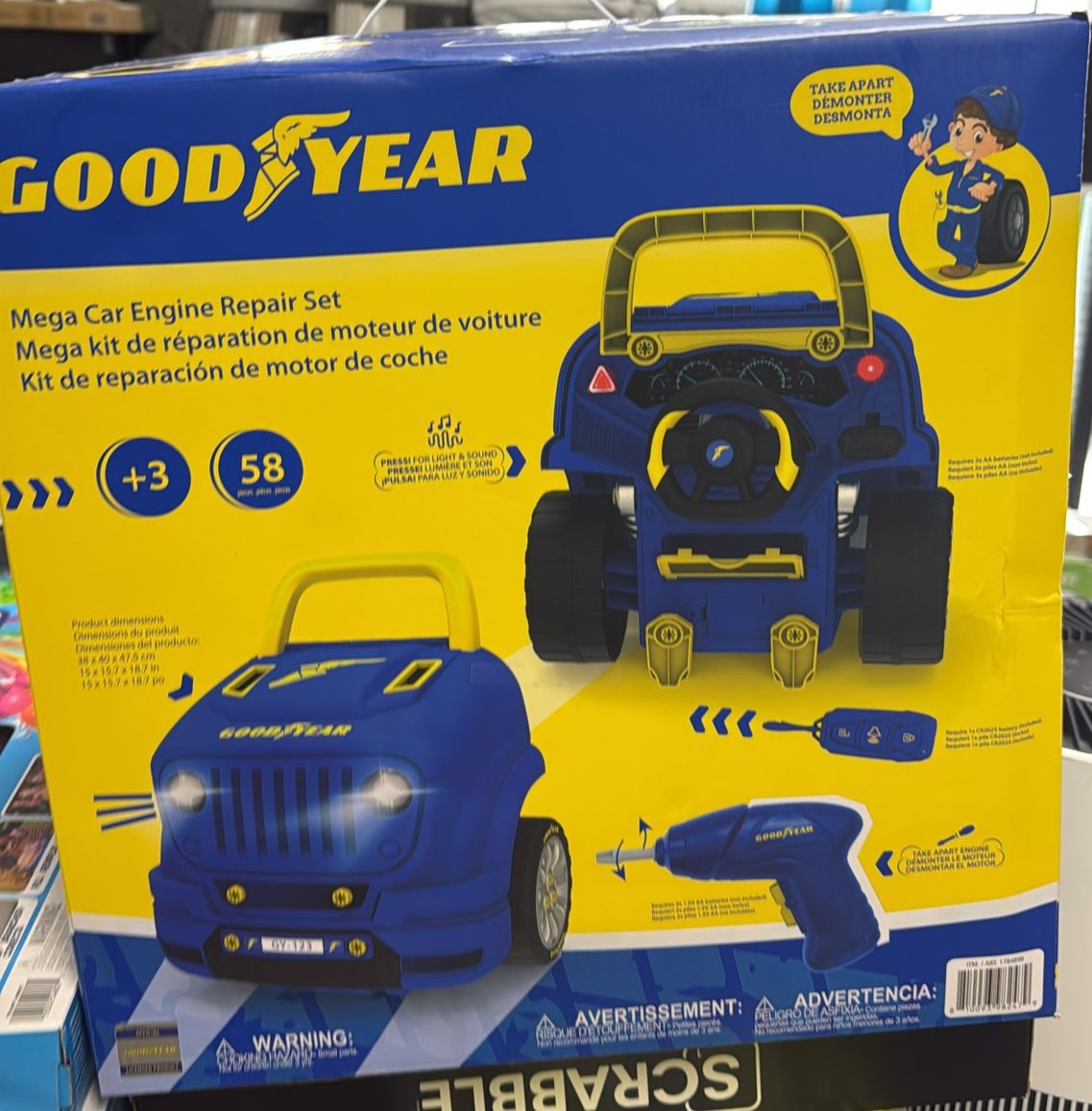 Mega Car Engine Repair Set