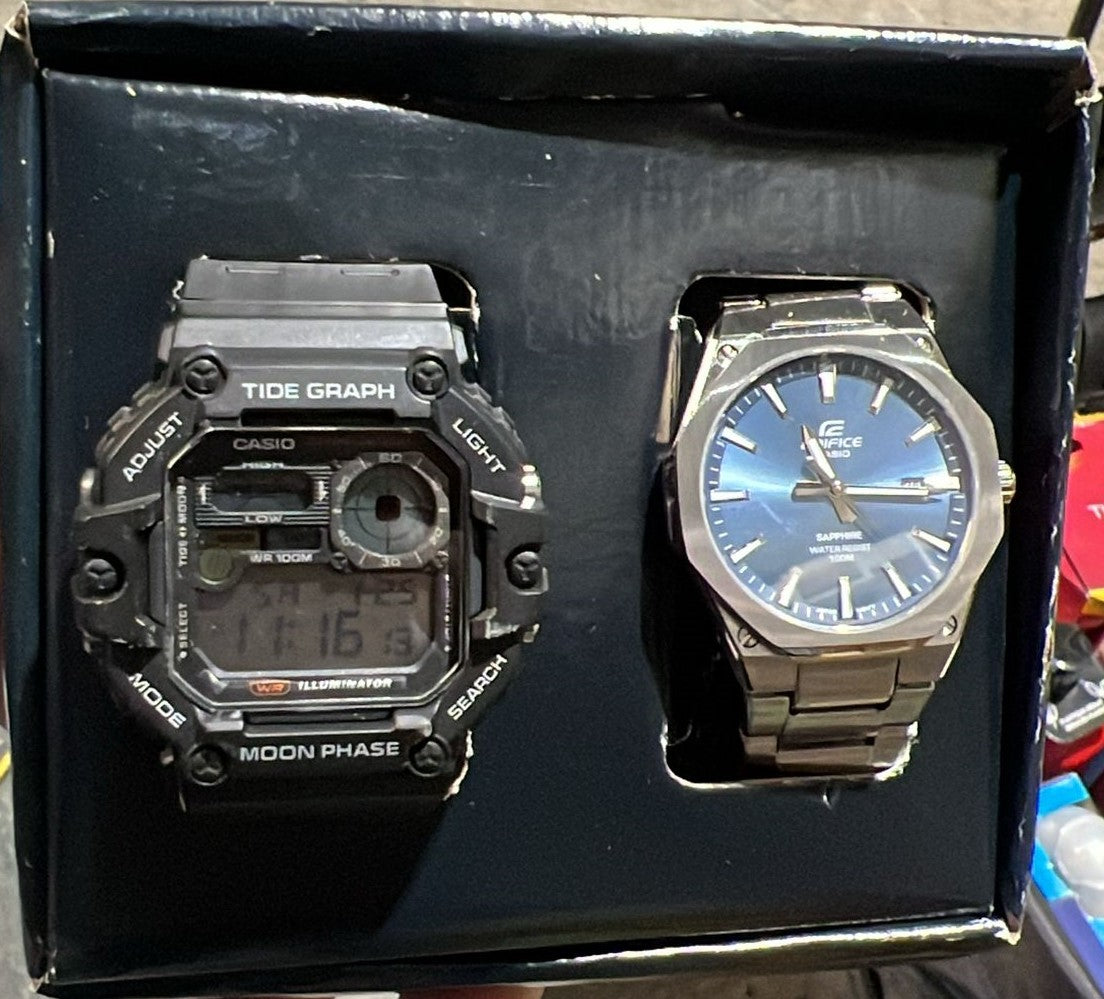 Casio Work and Play Men's 2-Watch Bundle