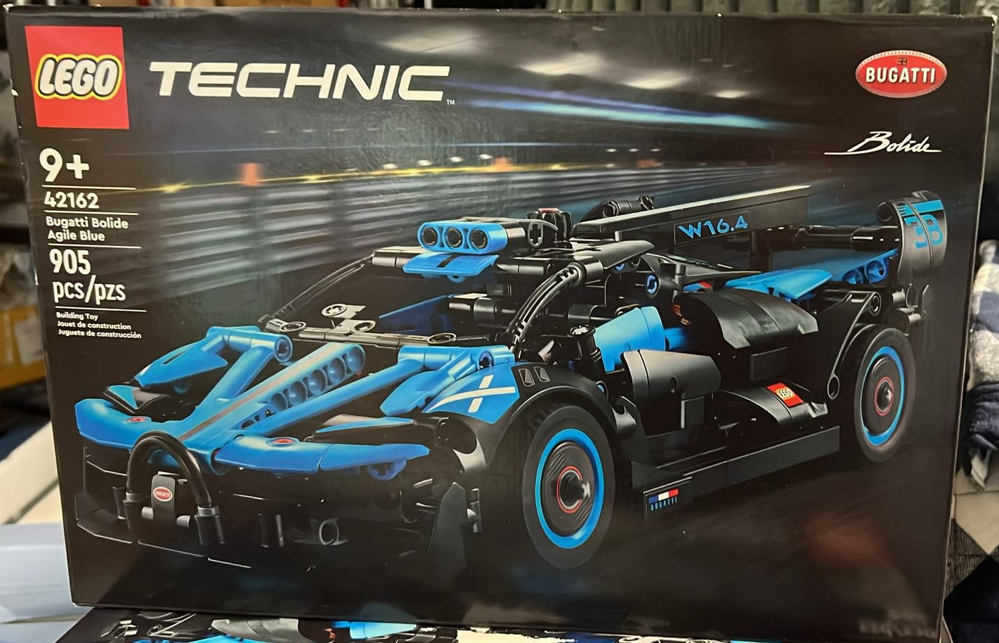 LEGO Technic Bugatti Bolide Agile Blue 42162