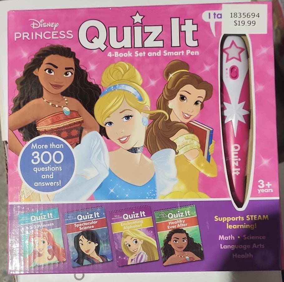 QUIZ IT 4 BOOK SET SMART PEN