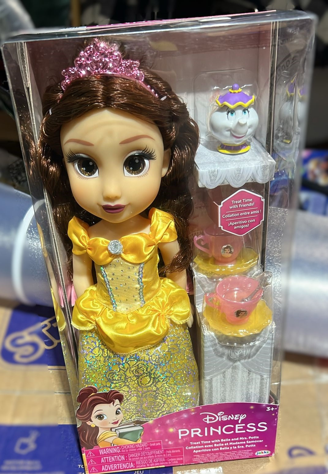 DISNEY PRINCESS TREAT TIME DOLL AND FRIEND ASSORTMENT