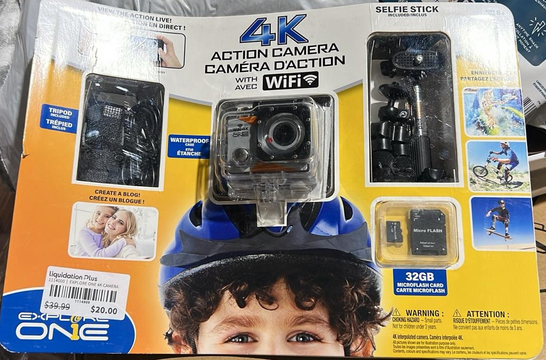 EXPLORE ONE 4K ACTION CAMERA