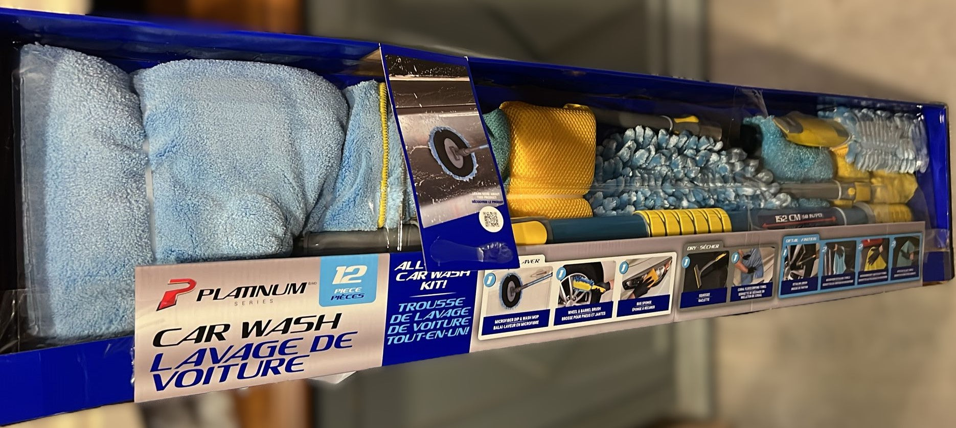 PLATINUM CAR WASH KIT 12 PIECE