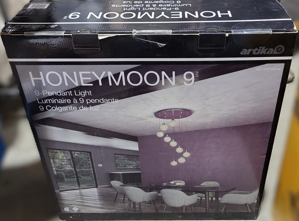 ARTIKA HONEYMOON 9 LED CHANDELIER