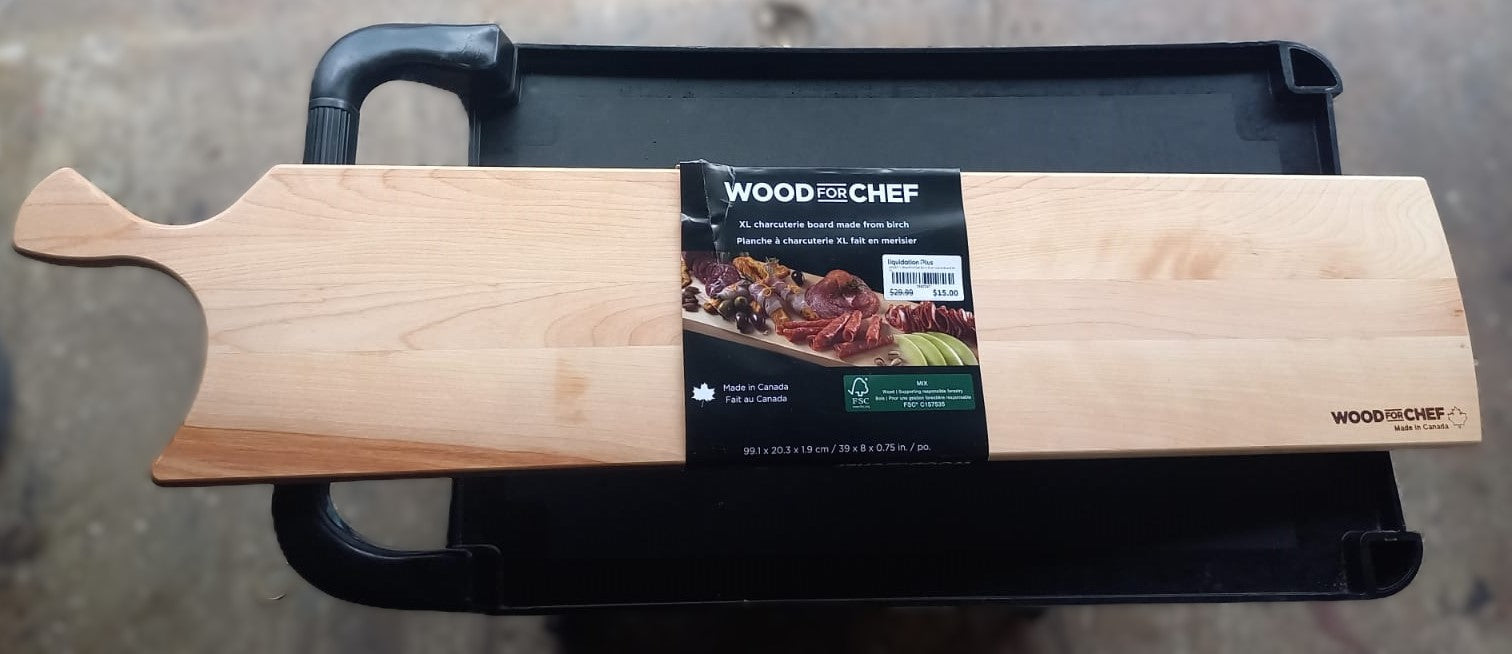 WoodForChef Birch Charcuterie Board 99 cm