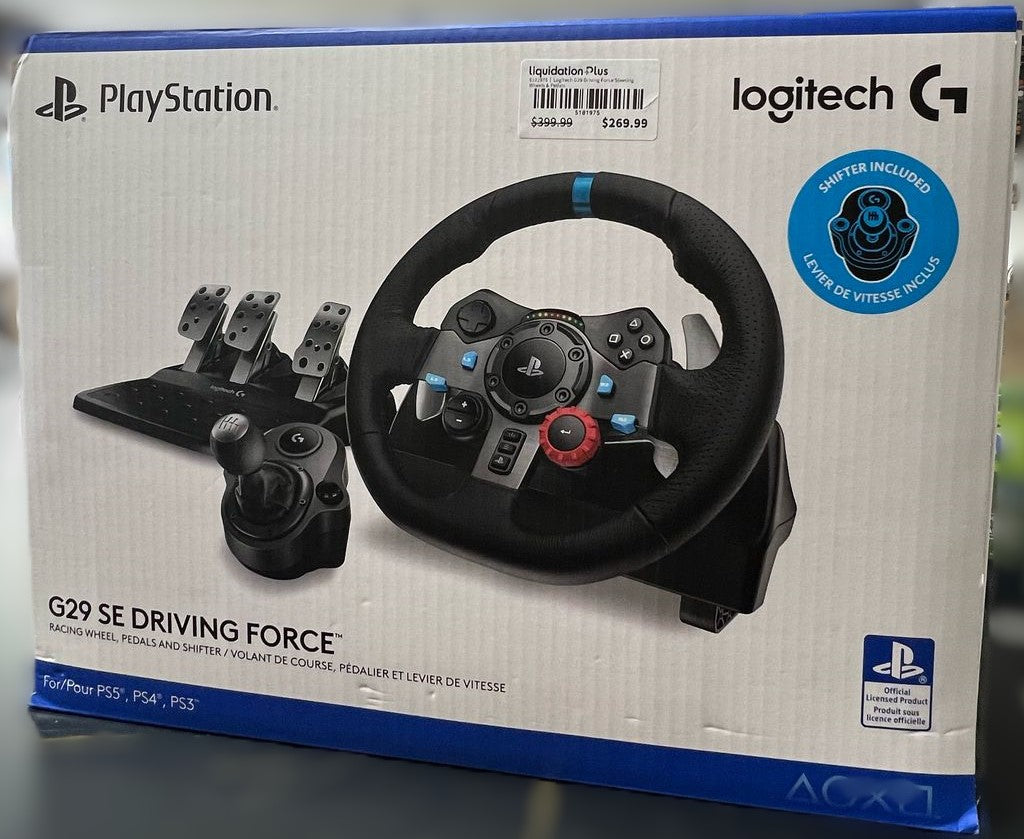 Logitech G29 Driving Force Steering Wheels & Pedals