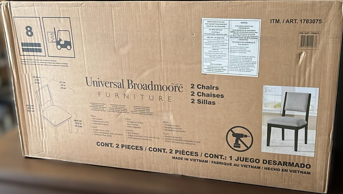 Hannigan Dining Chair, 2-pack