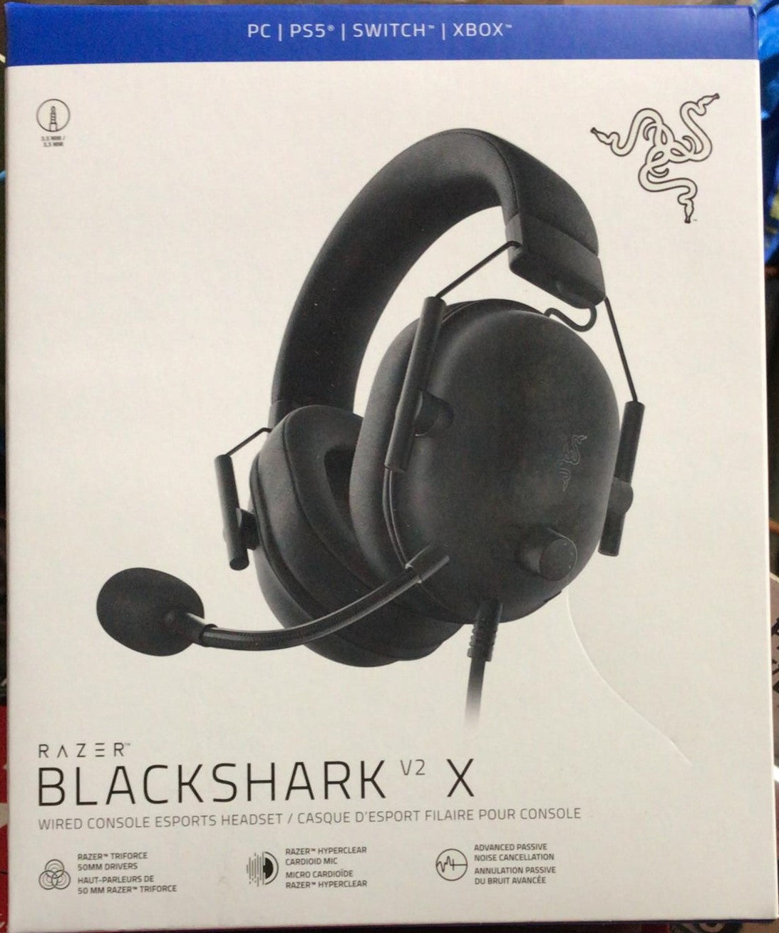 RAZER BLACKSHARK HEADSET V2 X