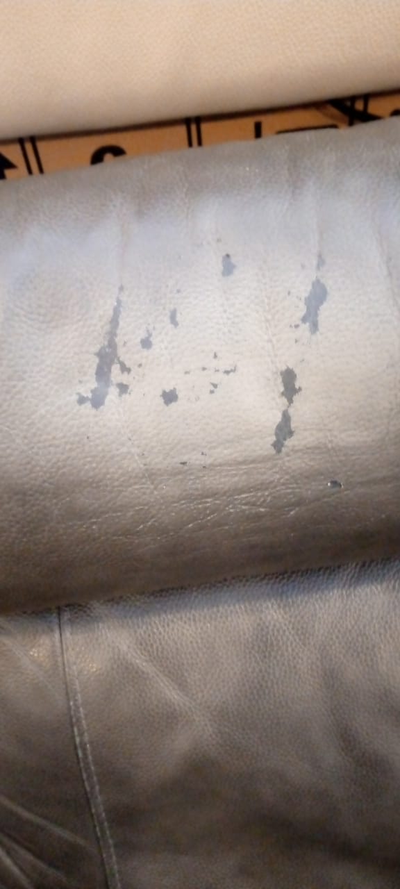 GILMAN CREEK POWER RECLINER GREY LEATHER