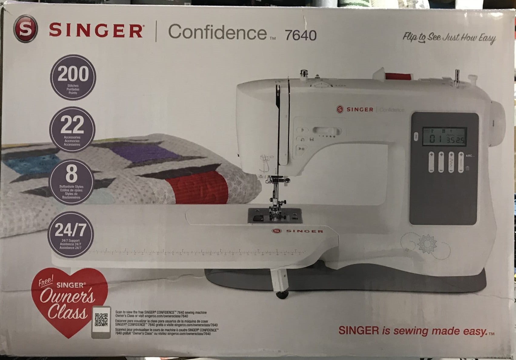 TPR SINGER CONFIDENCE SEWING MACHINE