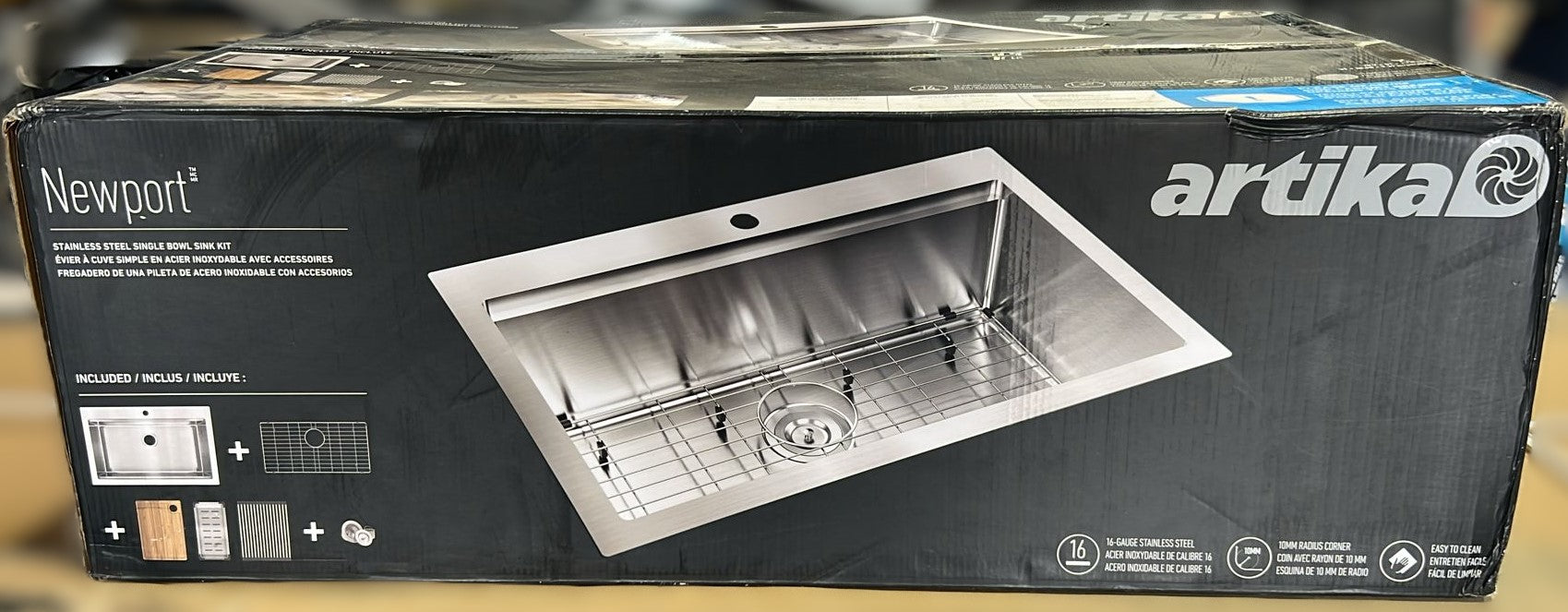 ARTIKA ALTA KITCHEN SINK SINGLE BOWL