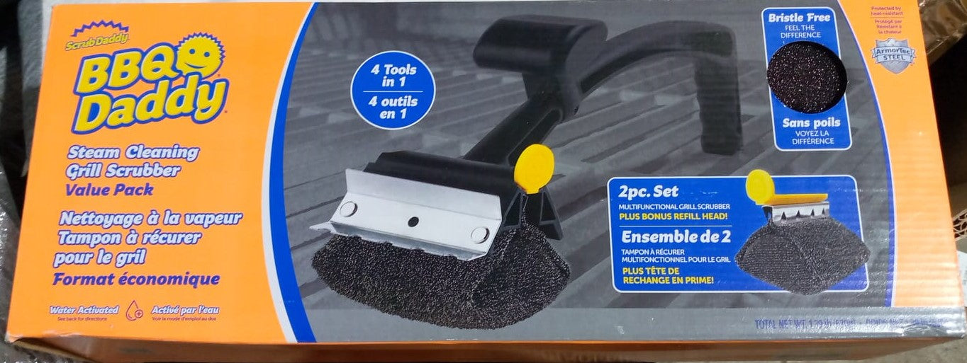 Scrub Daddy - BBQ Daddy Steam Cleaning Grill Scrubber Value Pack